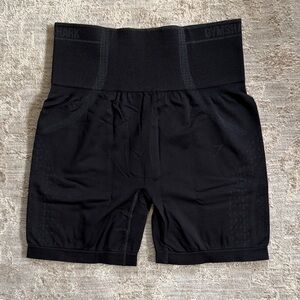 Gymshark Apex Seamless High Waisted Black Athletic Shorts